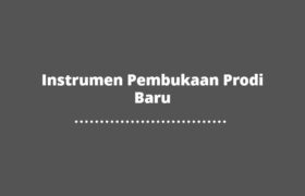 instrumen pembukaan prodi baru